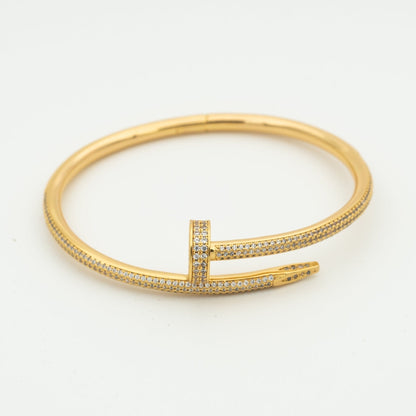 [Valéa jewellery]JUSTE BRACELET 3.5MM ALL DIAMONDS