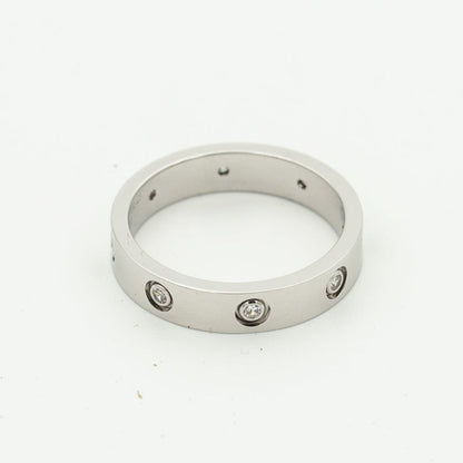 [Valéa jewellery]LOVE RING 3.6MM 8 DIAMONDS