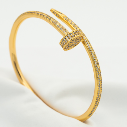 [Valéa jewellery]JUSTE BRACELET 3.5MM ALL DIAMONDS