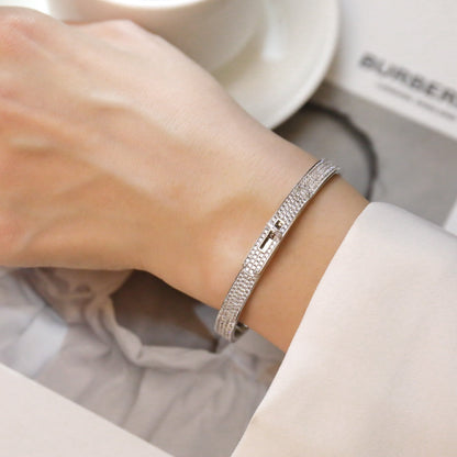 [Valéa jewellery]KELLY BRACELET DIAMOND PAVED