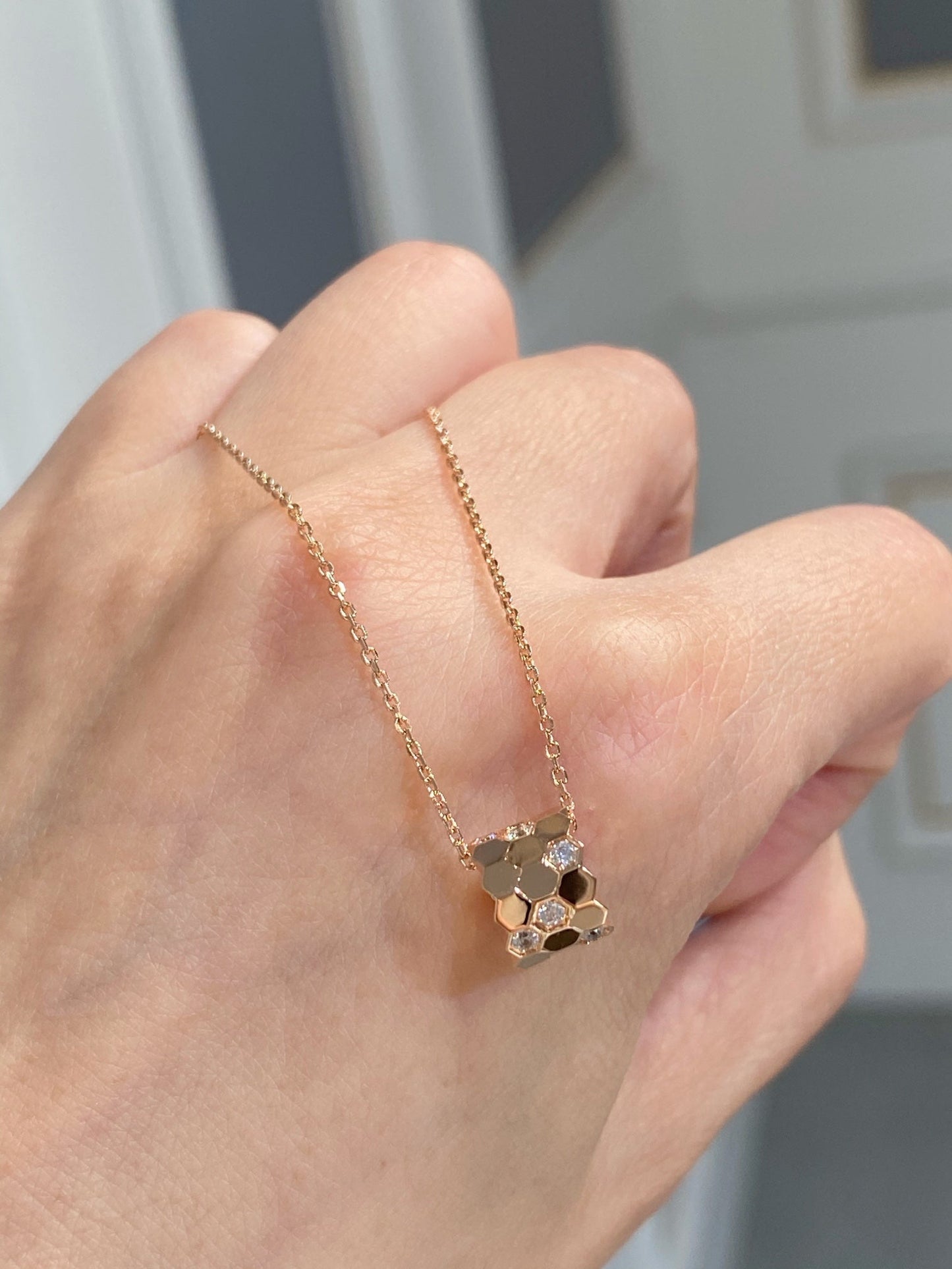 [Valéa jewellery]BEE LOVE DIAMOND NECKLACE