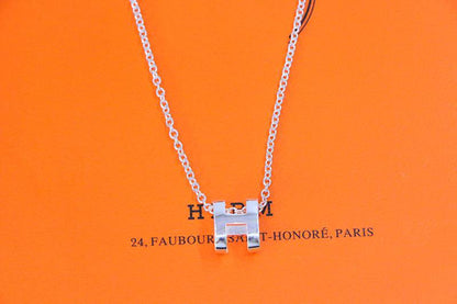 [Valéa jewellery]HM NECKLACE H LETTER OVAL SERIES