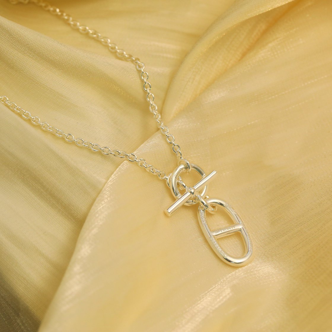 [Valéa jewellery]HM CHAINE D'ANCRE PENDANT NECKLACE STERLING SILVER