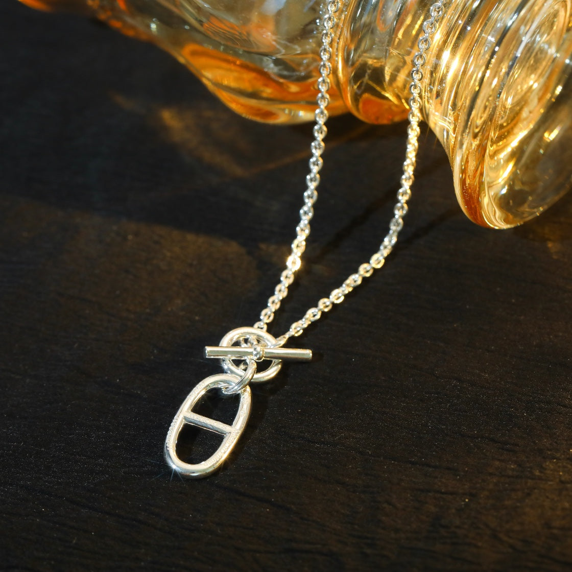 [Valéa jewellery]HM CHAINE D'ANCRE PENDANT NECKLACE STERLING SILVER