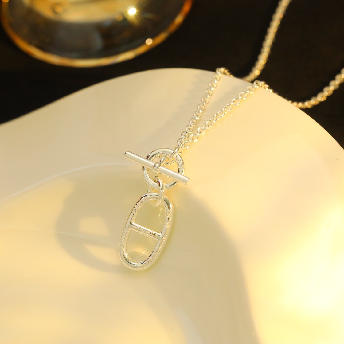 [Valéa jewellery]HM CHAINE D'ANCRE PENDANT NECKLACE STERLING SILVER