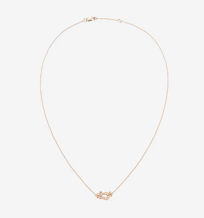 [Valéa jewellery]FORCE 10 DIAMOND PINK GOLD NECKLACE MINI MODEL