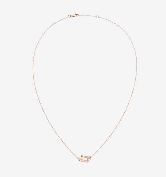 [Valéa jewellery]FORCE 10 DIAMOND PINK GOLD NECKLACE MINI MODEL