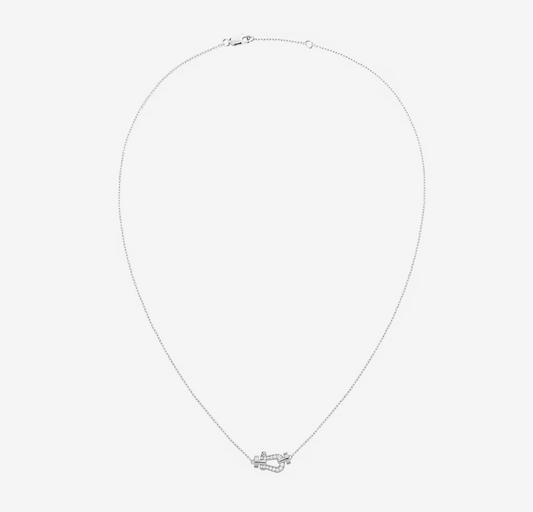 [Valéa jewellery]FORCE 10 DIAMOND SILVER NECKLACE MINI MODEL