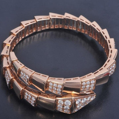 [Valéa jewellery]SERPENTI BRACELET PINK GOLD DIAMOND