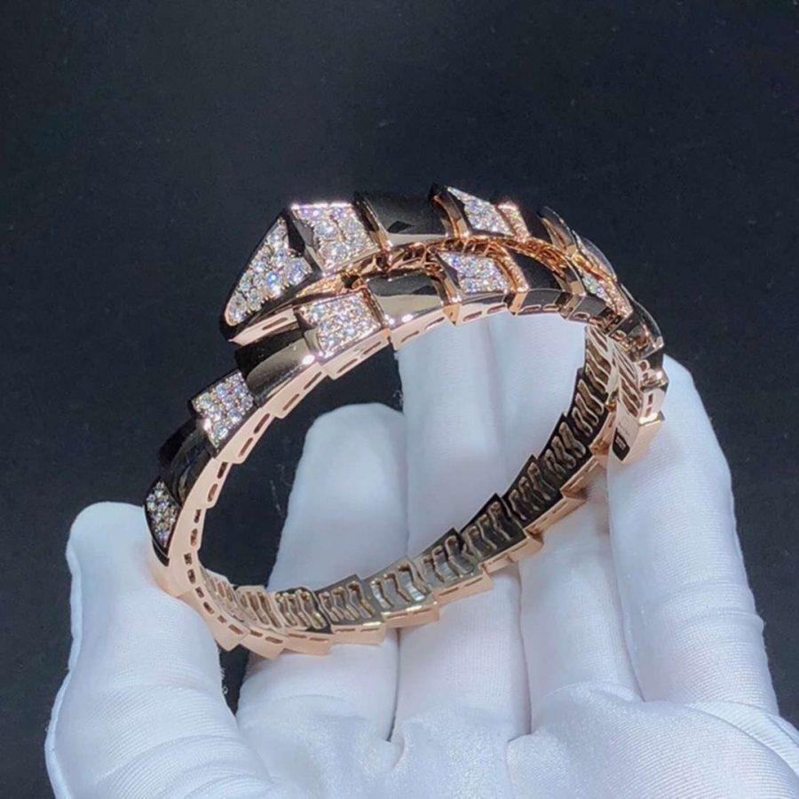 [Valéa jewellery]SERPENTI BRACELET PINK GOLD DIAMOND