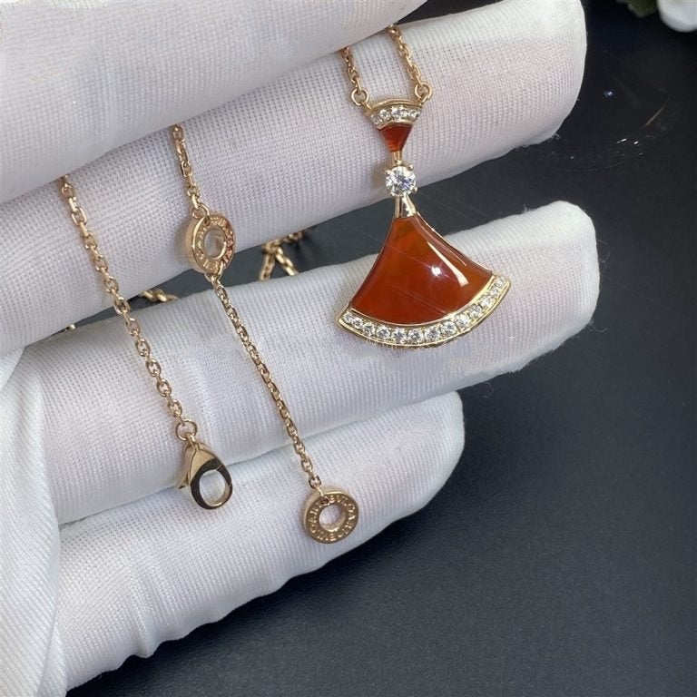 [Valéa jewellery]DREAM NECKLACE CARNELIAN DIAMOND