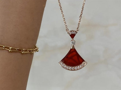 [Valéa jewellery]DREAM NECKLACE CARNELIAN DIAMOND