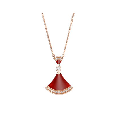 [Valéa jewellery]DREAM NECKLACE CARNELIAN DIAMOND