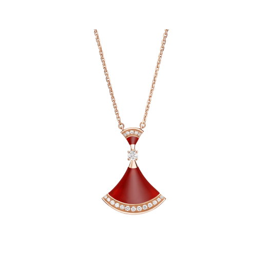 [Valéa jewellery]DREAM NECKLACE CARNELIAN DIAMOND