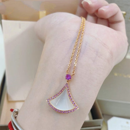 [Valéa jewellery]DREAM NECKLACE MOP DIAMOND PINK