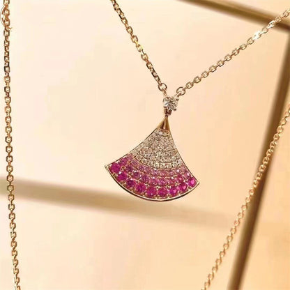 [Valéa jewellery]DREAM NECKLACE PINK GOLD PINK DIAMOND