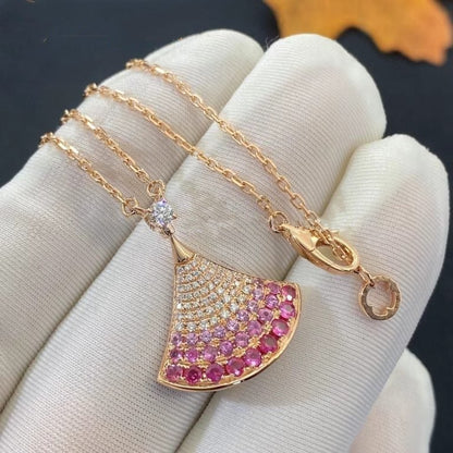 [Valéa jewellery]DREAM NECKLACE PINK GOLD PINK DIAMOND