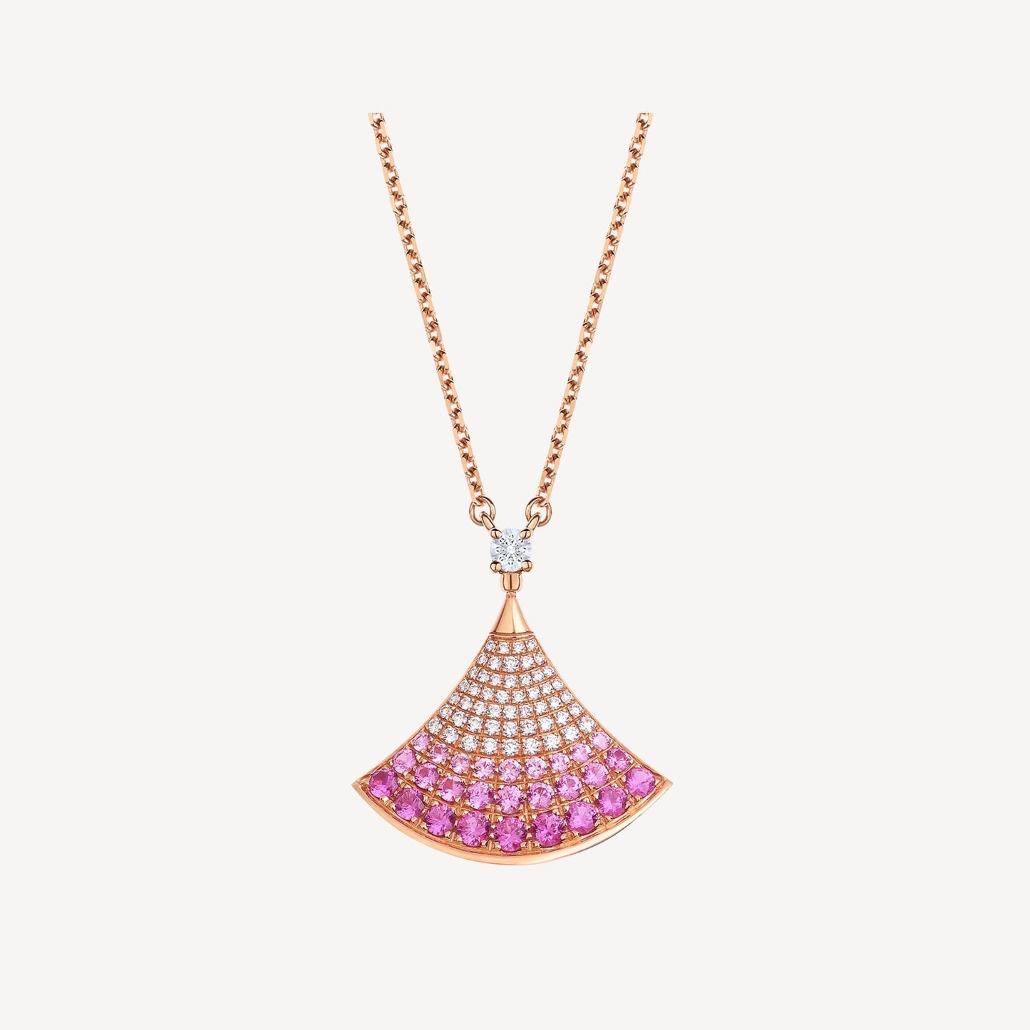 [Valéa jewellery]DREAM NECKLACE PINK GOLD PINK DIAMOND