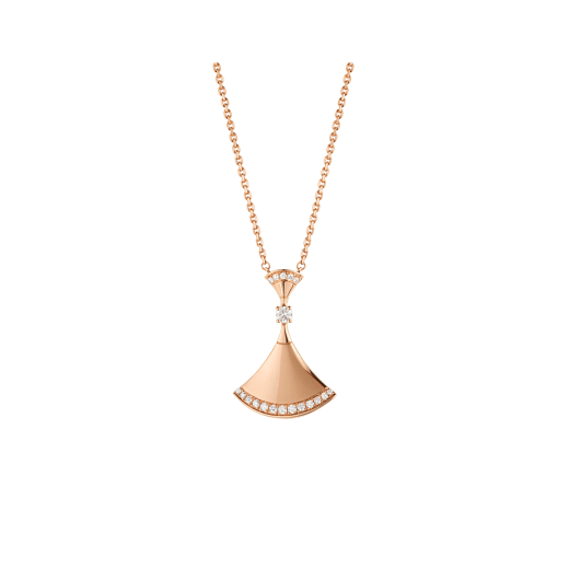 [Valéa jewellery]DREAM NECKLACE PINK GOLD DIAMOND