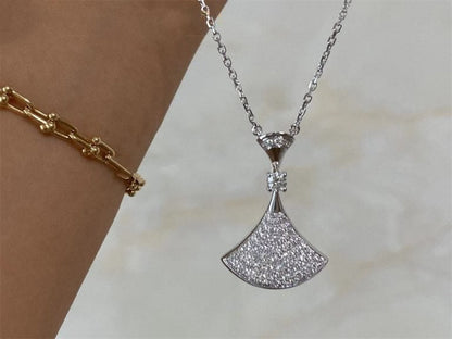 [Valéa jewellery]DREAM NECKLACE SILVER FULL DIAMOND