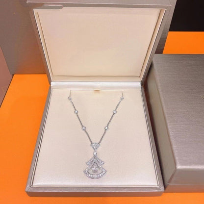 [Valéa jewellery]DREAM NECKLACE WHITE DIAMOND SILVER