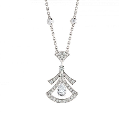 [Valéa jewellery]DREAM NECKLACE WHITE DIAMOND SILVER