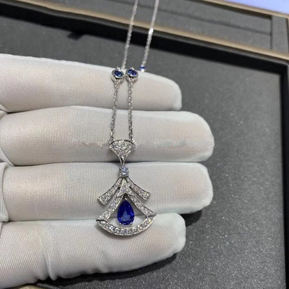 [Valéa jewellery]DREAM NECKLACE AGATE DIAMOND SILVER