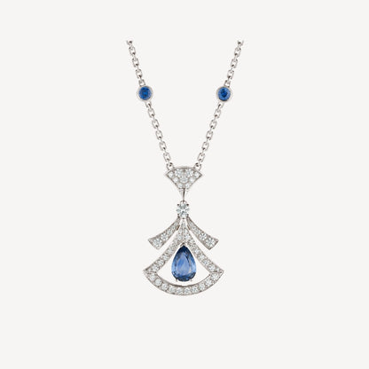 [Valéa jewellery]DREAM NECKLACE AGATE DIAMOND SILVER