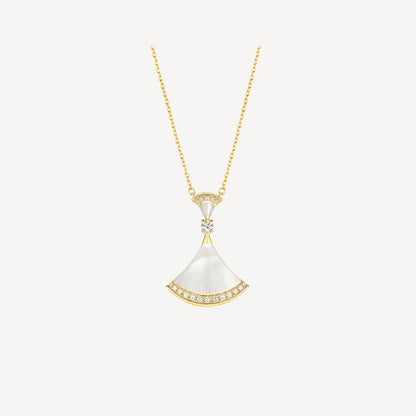 [Valéa jewellery]DREAM NECKLACE MOP GOLD DIAMOND