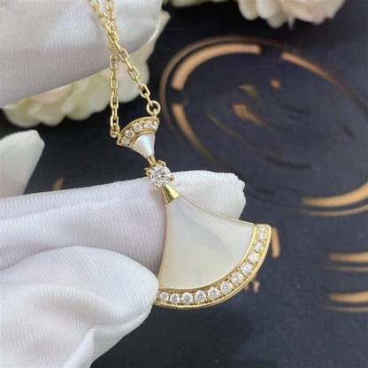 [Valéa jewellery]DREAM NECKLACE MOP GOLD DIAMOND