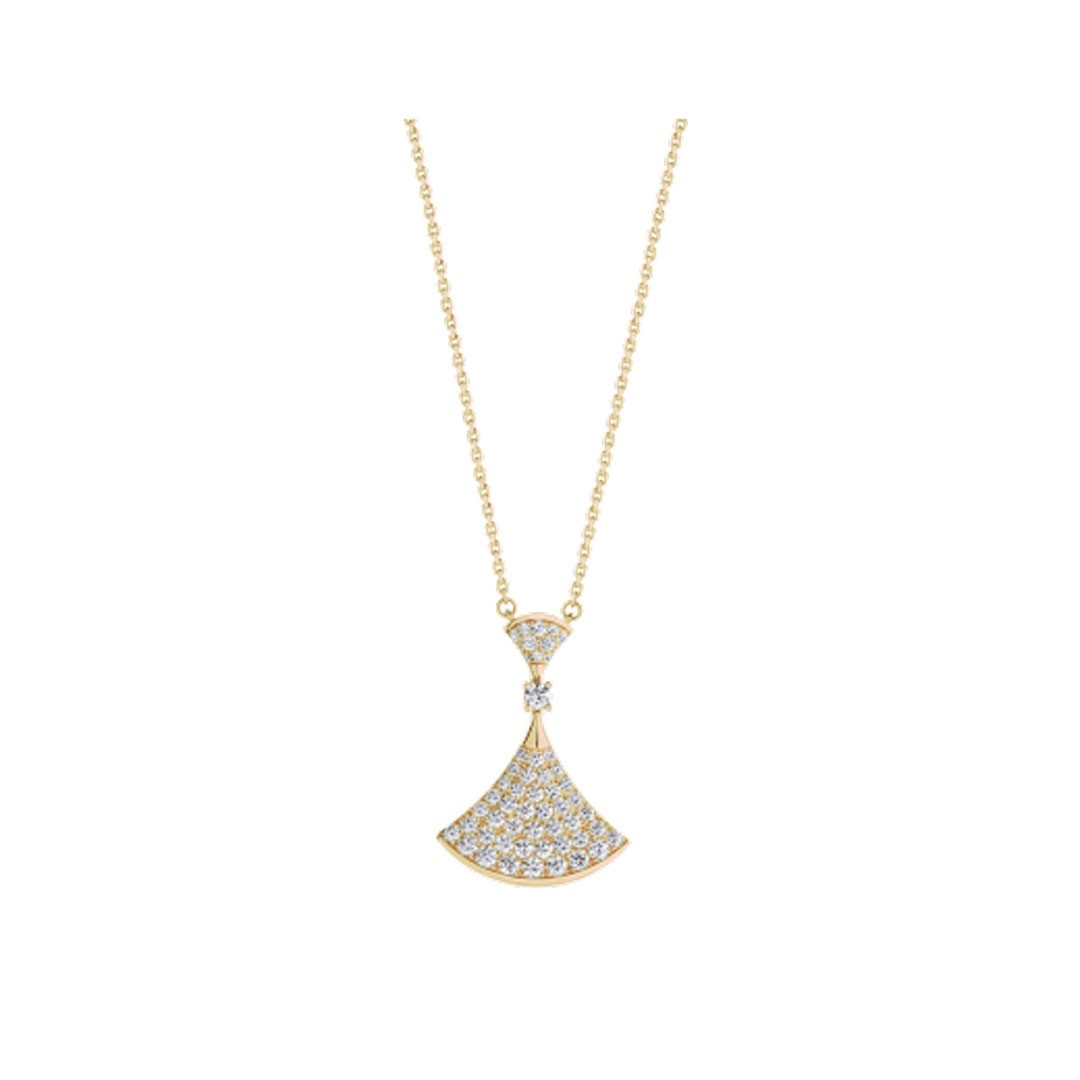 [Valéa jewellery]DREAM NECKLACE GOLD FULL DIAMOND