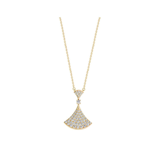 [Valéa jewellery]DREAM NECKLACE GOLD FULL DIAMOND