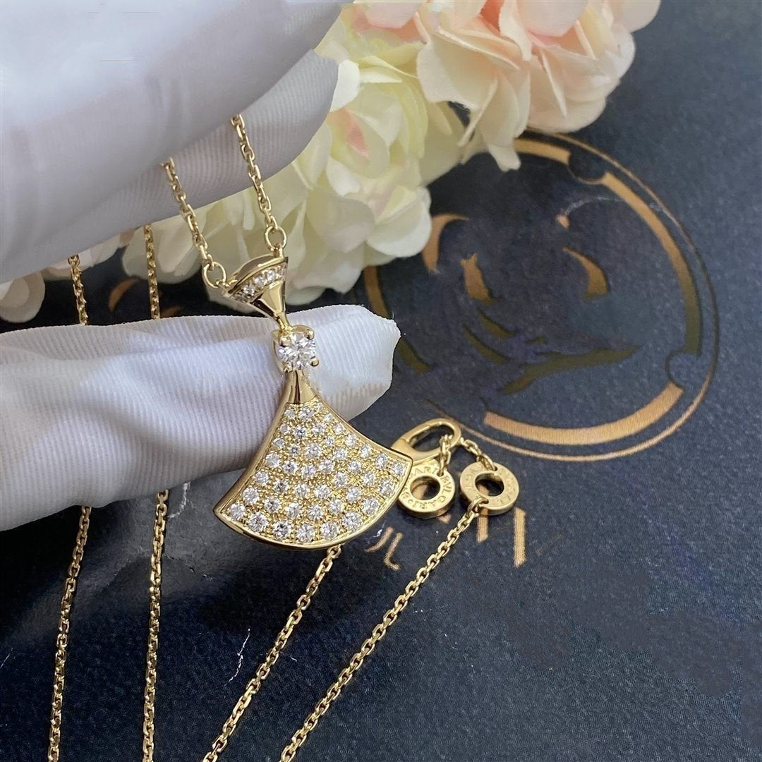 [Valéa jewellery]DREAM NECKLACE GOLD FULL DIAMOND