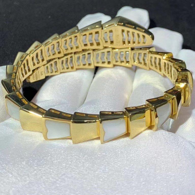 [Valéa jewellery]SERPENTI BRACELET MOP GOLD