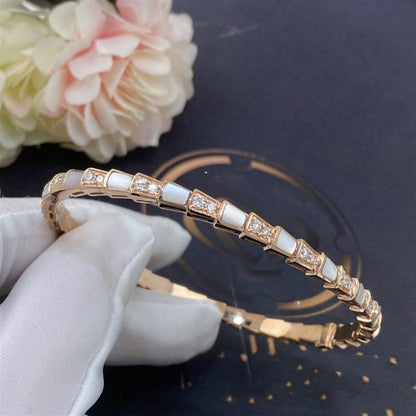 [Valéa jewellery]SERPENTI BRACELET PINK GOLD MOP DIAMOND