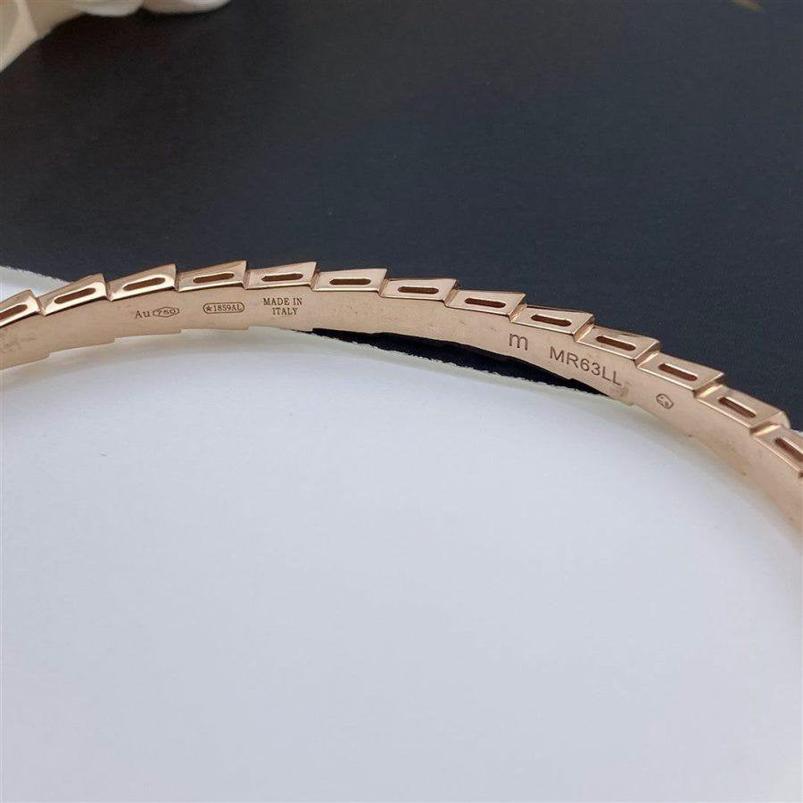 [Valéa jewellery]SERPENTI BRACELET PINK GOLD MOP DIAMOND