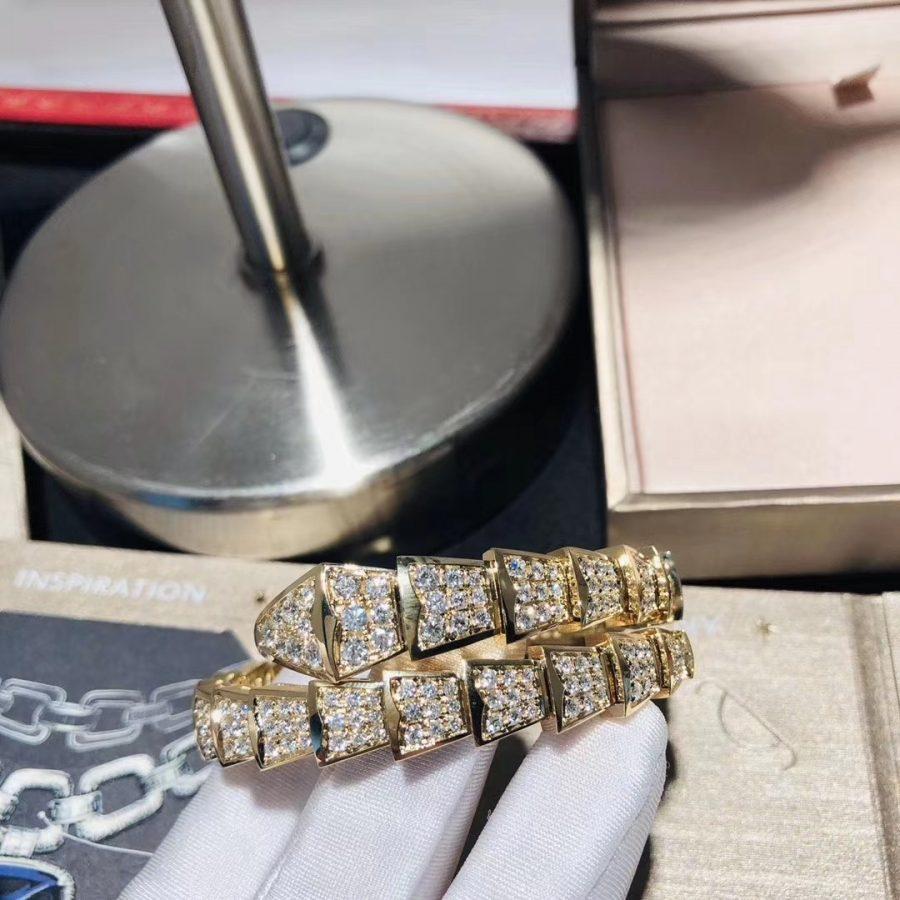 [Valéa jewellery]SERPENTI BRACELET 8MM GOLD DIAMOND