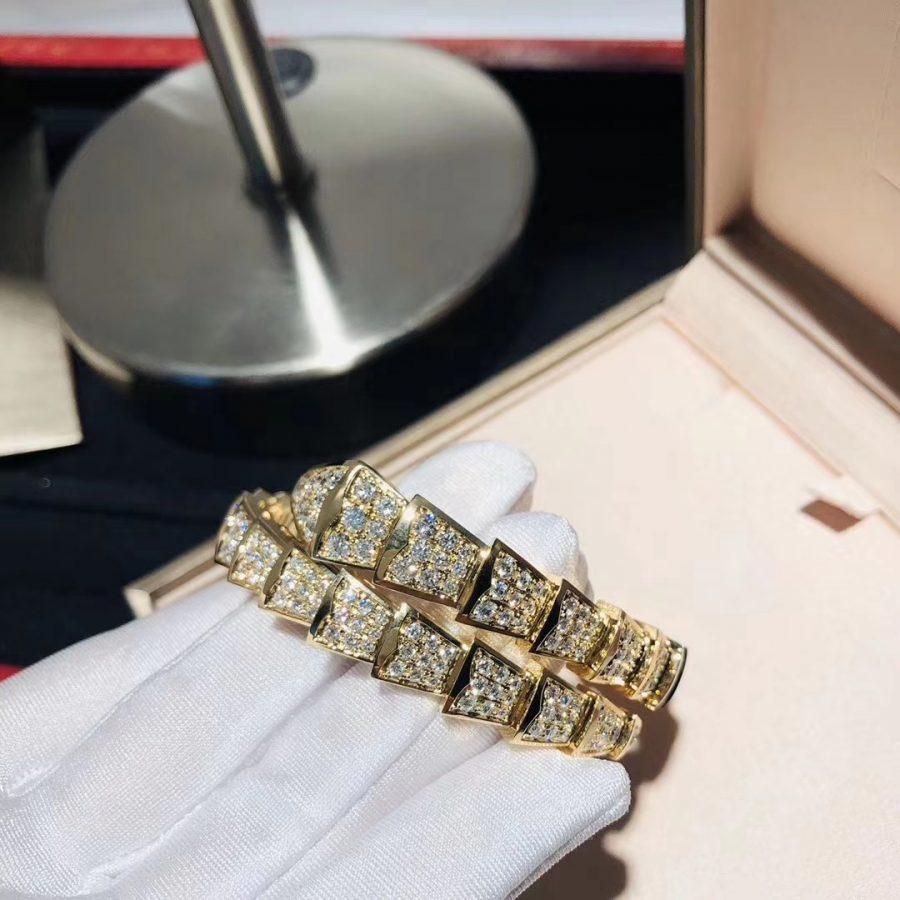 [Valéa jewellery]SERPENTI BRACELET 8MM GOLD DIAMOND