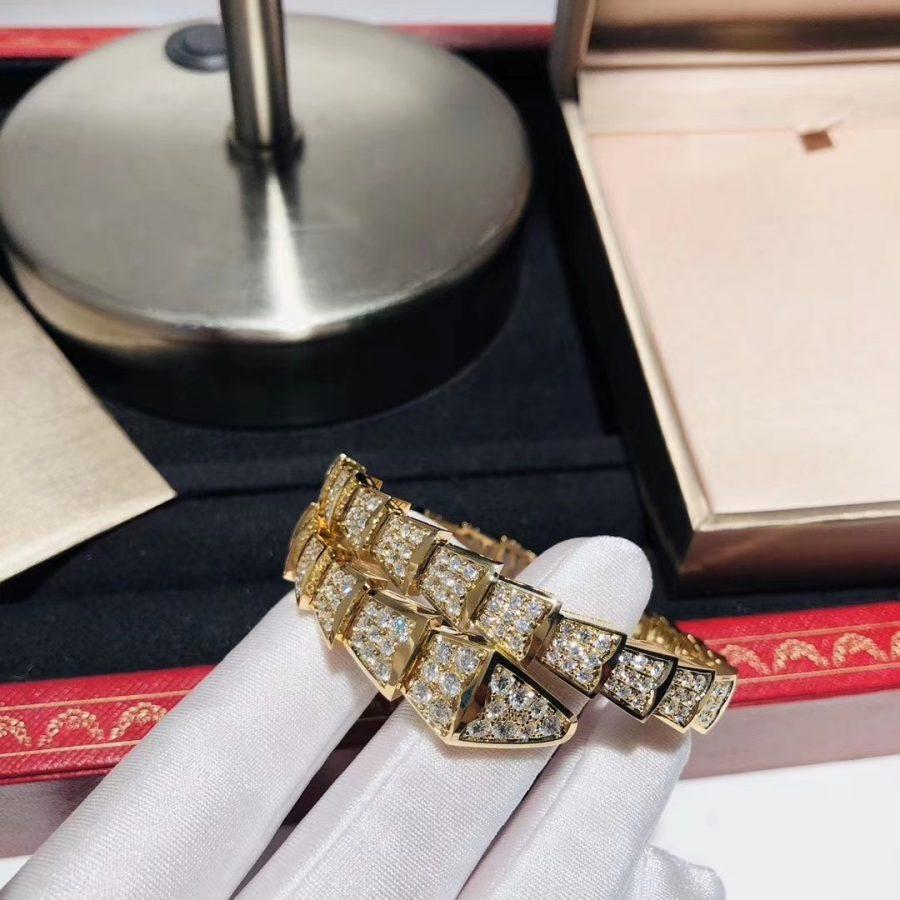 [Valéa jewellery]SERPENTI BRACELET 8MM GOLD DIAMOND