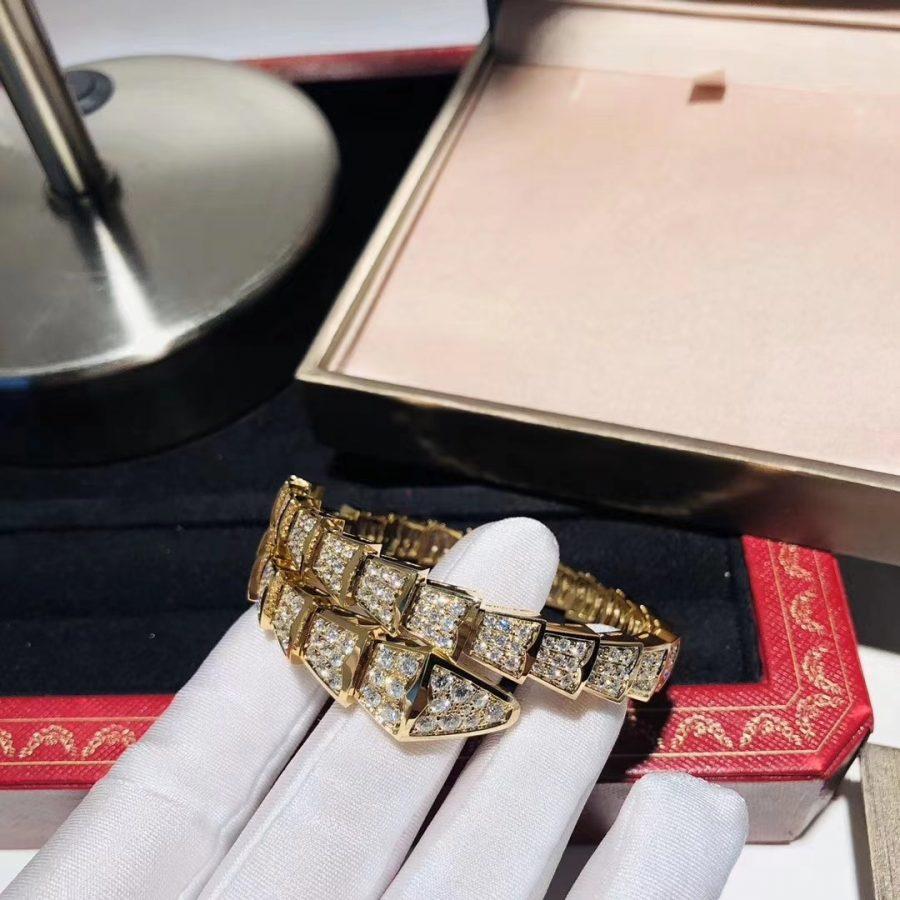 [Valéa jewellery]SERPENTI BRACELET 8MM GOLD DIAMOND