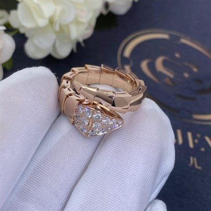 [valéa jewellery]SERPENTI RING PINK GOLD DIAMOND