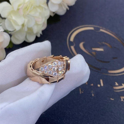 [valéa jewellery]SERPENTI RING PINK GOLD DIAMOND