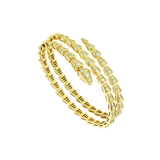 [Valéa jewellery]SERPENTI BRACELET GOLD DIAMOND DOUBLE ROW