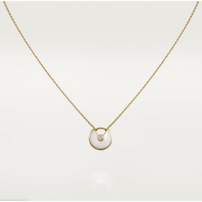 [Valéa jewellery]AMULETTE ROSE GOLD MOP NECKLACE