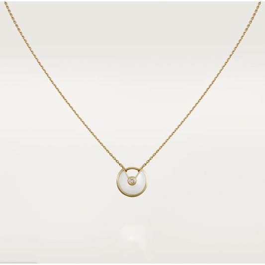 [Valéa jewellery]AMULETTE ROSE GOLD MOP NECKLACE