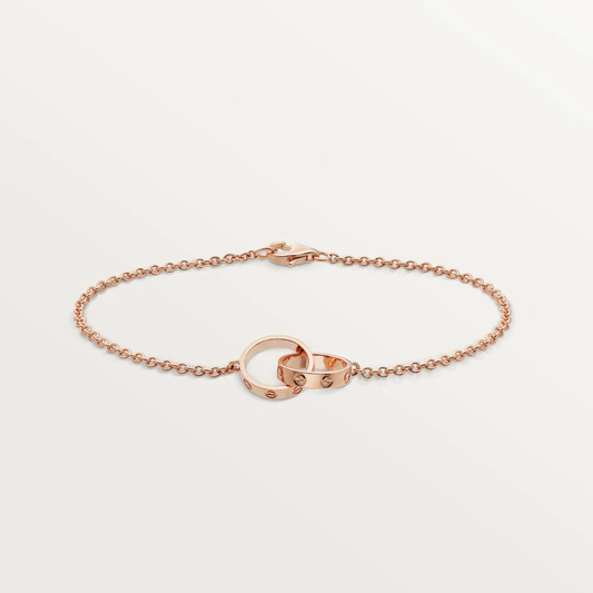 [Valéa jewellery]LOVE BRACELET DOUBLE RING