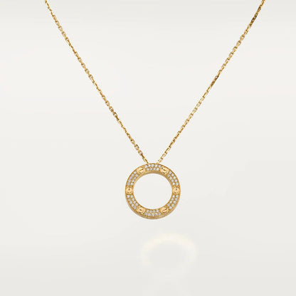 [Valéa jewellery]LOVE NECKLACE ADJUSTABLE ROSE GOLD