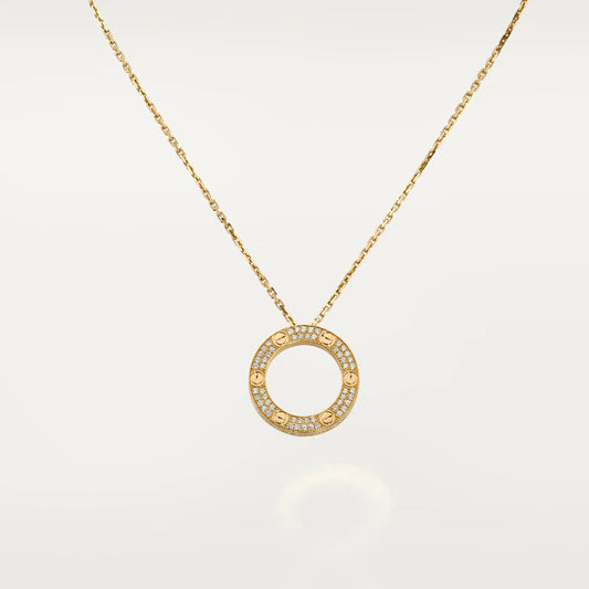 [Valéa jewellery]LOVE NECKLACE ADJUSTABLE ROSE GOLD