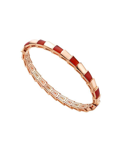 [Valéa jewellery]SERPENTI BRACELET PINK GOLD RUBELLITE