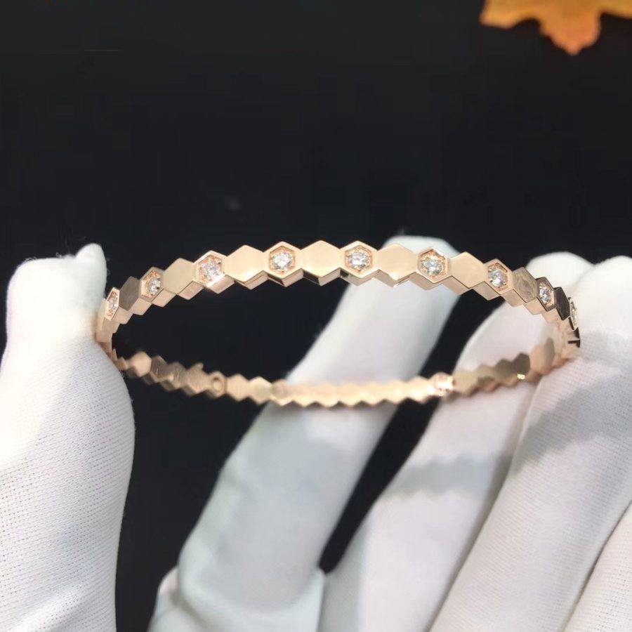 [Valéa jewellery]BEE LOVE PINK GOLD DIAMOND BRACELET